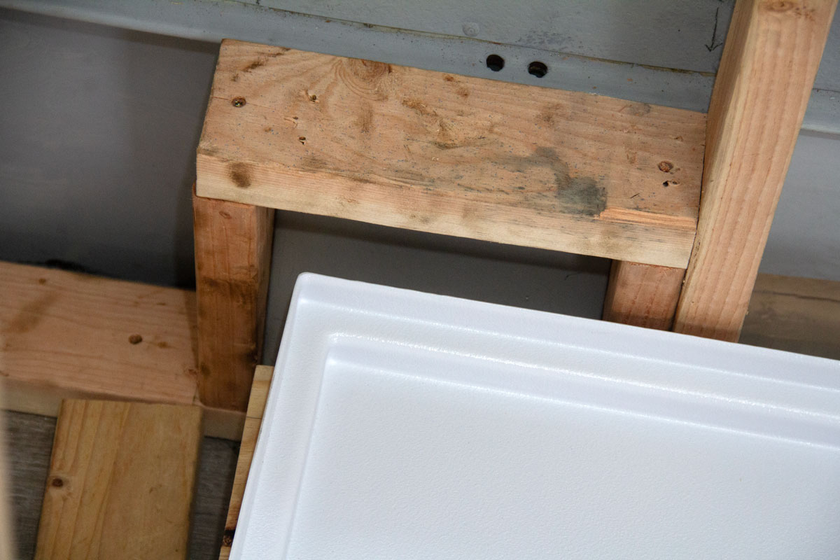 The structure built around The Gas Hole.