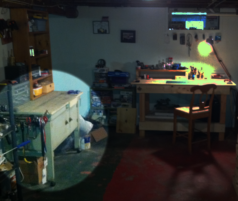 Highlight of old cabinet.