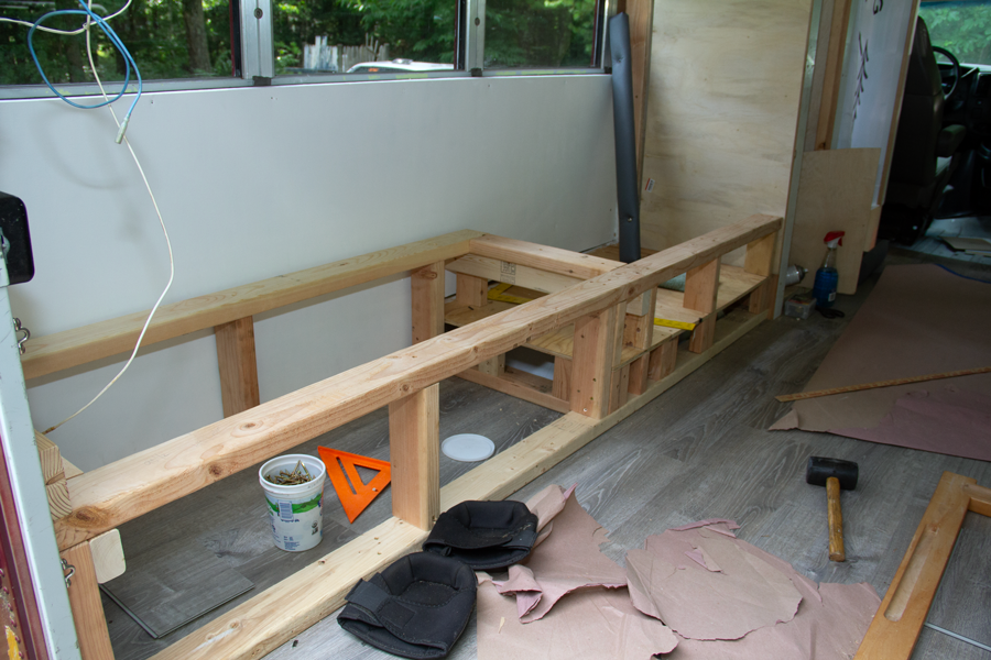 Heavy duty bed frame.